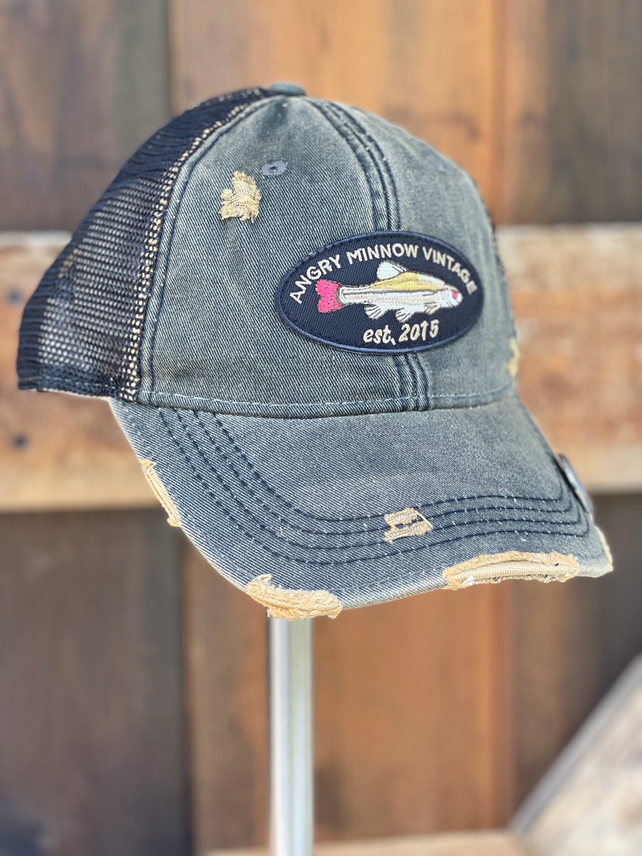 Angry Minnow Vintage Logo Hat