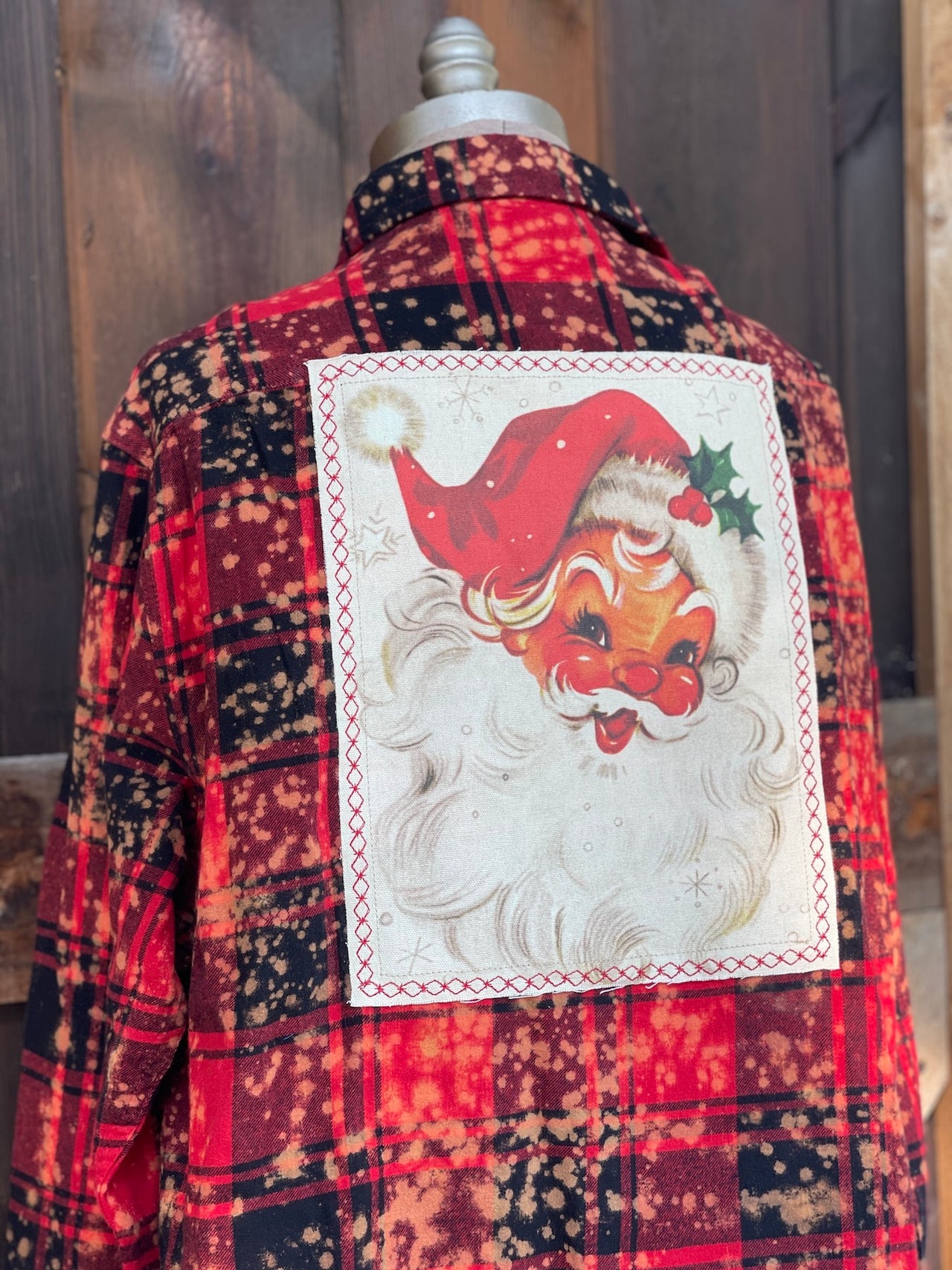 Santa Flannel Angry Minnow Clothing Co.