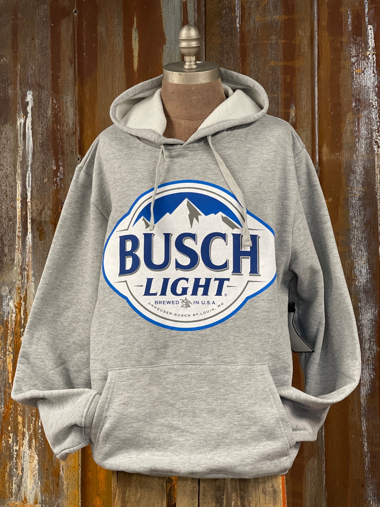 Busch Light Tri Blend Butter Soft Hoodie