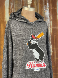 Thumbnail for Hamm's Baseball Bear LIGHTWEIGHT HOODIE Angry Minnow Clothing Co.,