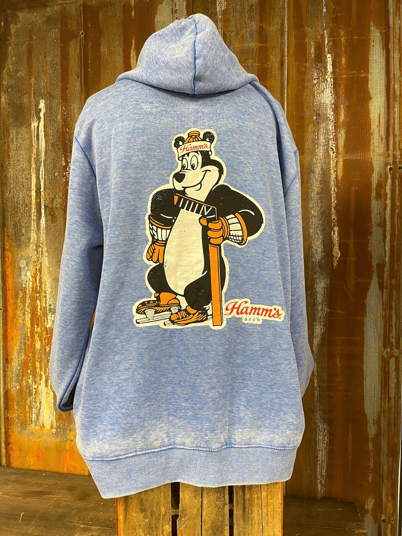 Hamm's Hockey Hoodie Angry Minnow Clothing co.