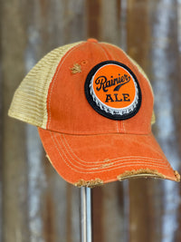 Thumbnail for Rainier Ale Bottle Cap hat- Distressed Orange