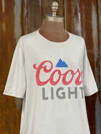 Thumbnail for Coors Light Beer Tee Angry Minnow Clothing co.