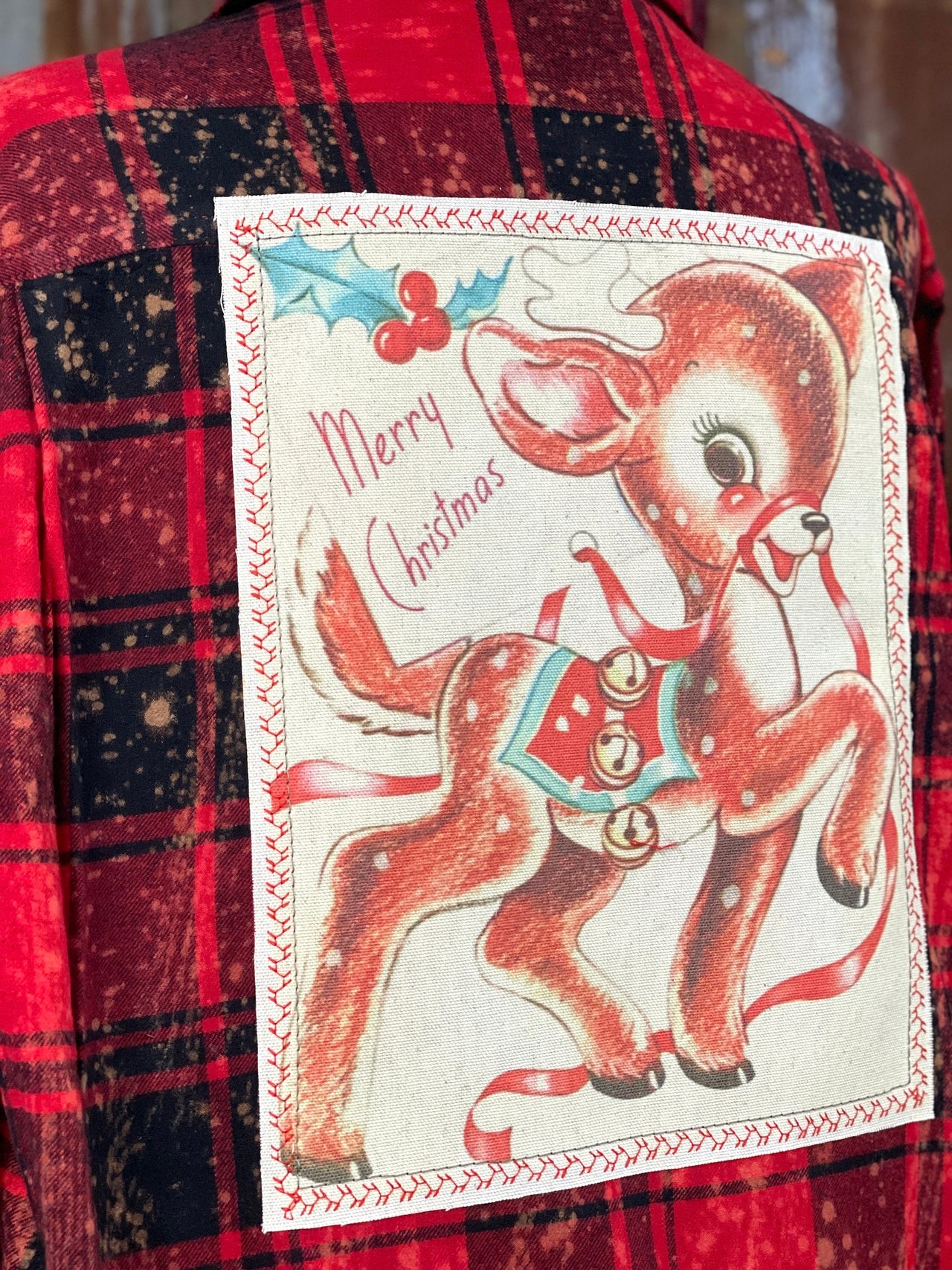 Reindeer Holiday Flannel Angry Minnow Clothing Co.