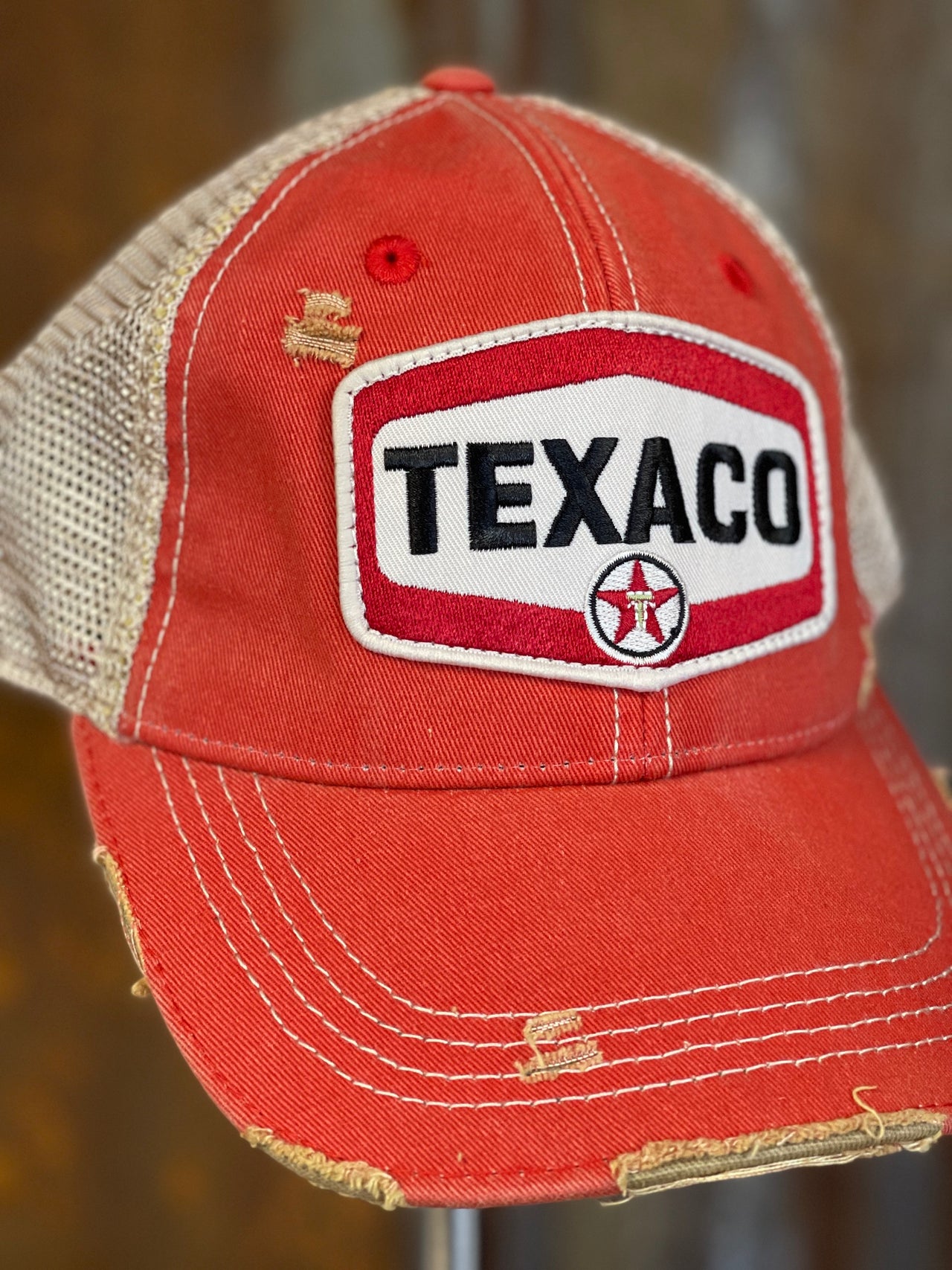 Texaco Gas hat Angry Minnow