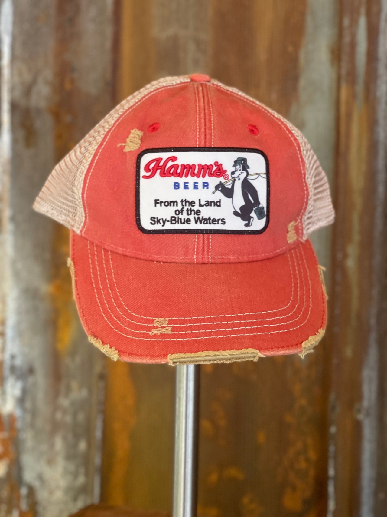 Land of Sky Blue Waters Hamm's Beer Hat