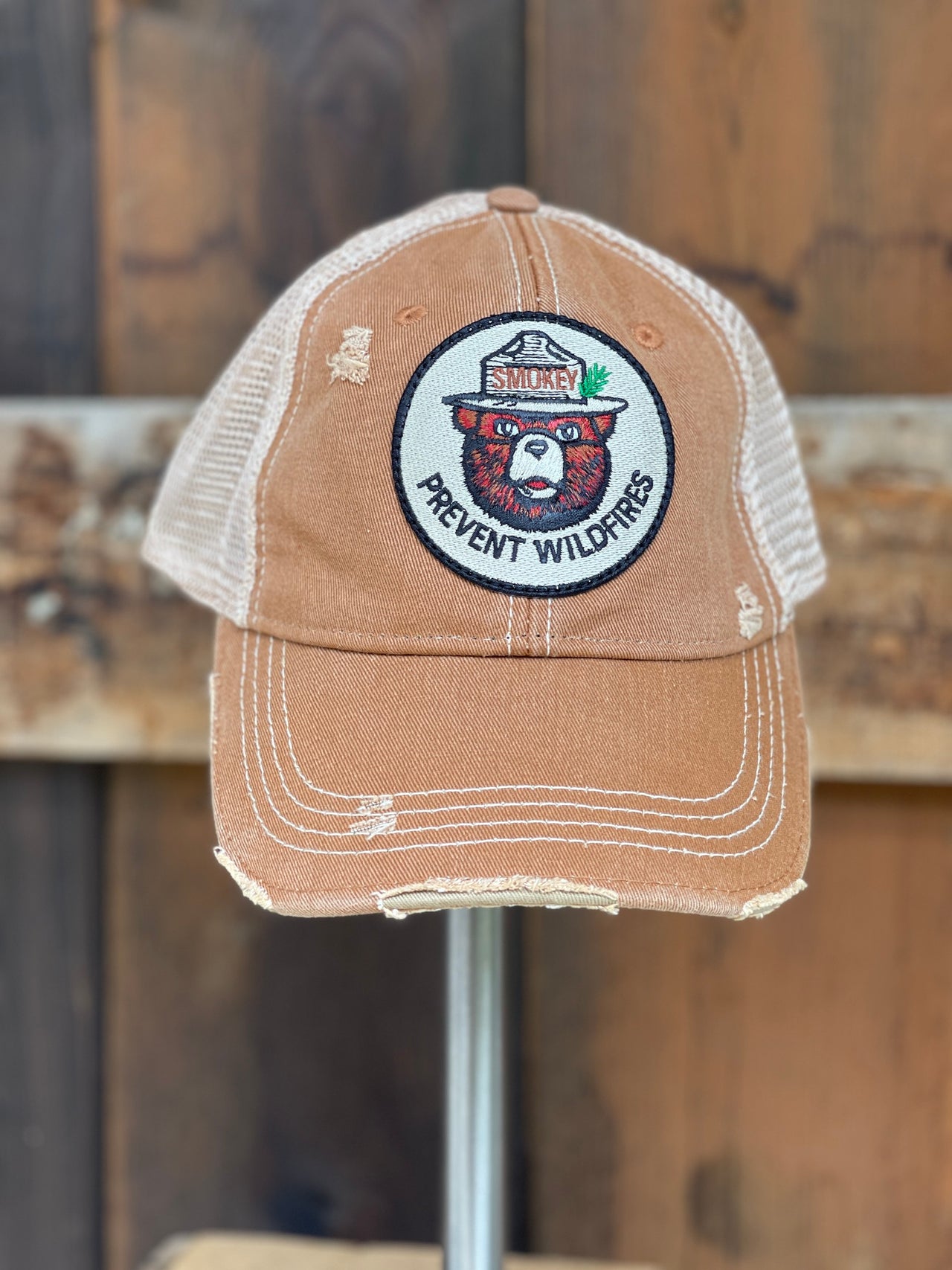 Smokey Bear hats retro Angry Minnow Vintage