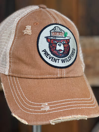 Thumbnail for Prevent Wildfires Smokey Bear hats at Angry Minnow Vintage