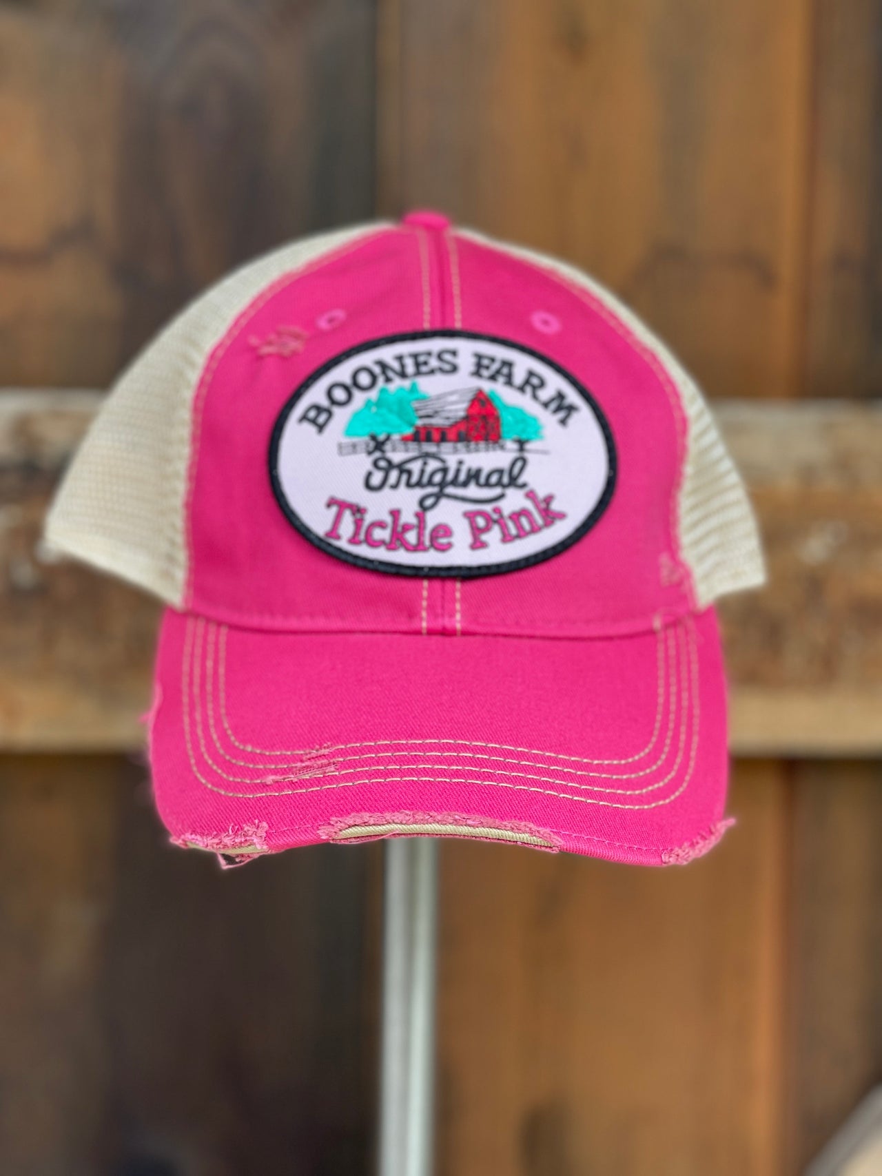 House Party Tickle Pink Hats at Angry Minnow Clothing co.