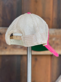 Thumbnail for House Party Tickle Pink hat- Distressed Pink