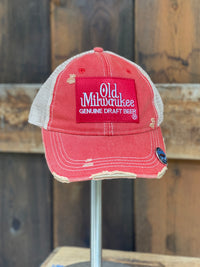 Thumbnail for Old Milwaukee Retro beer hats at Angry Minnow Vintage