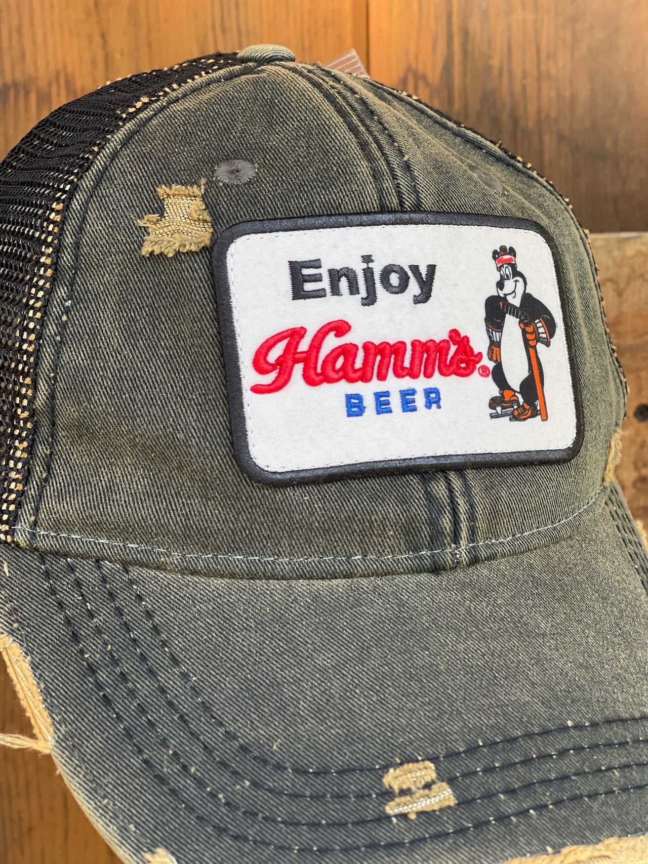 Hamm's Beer Retro hats Angry Minnow Vintage