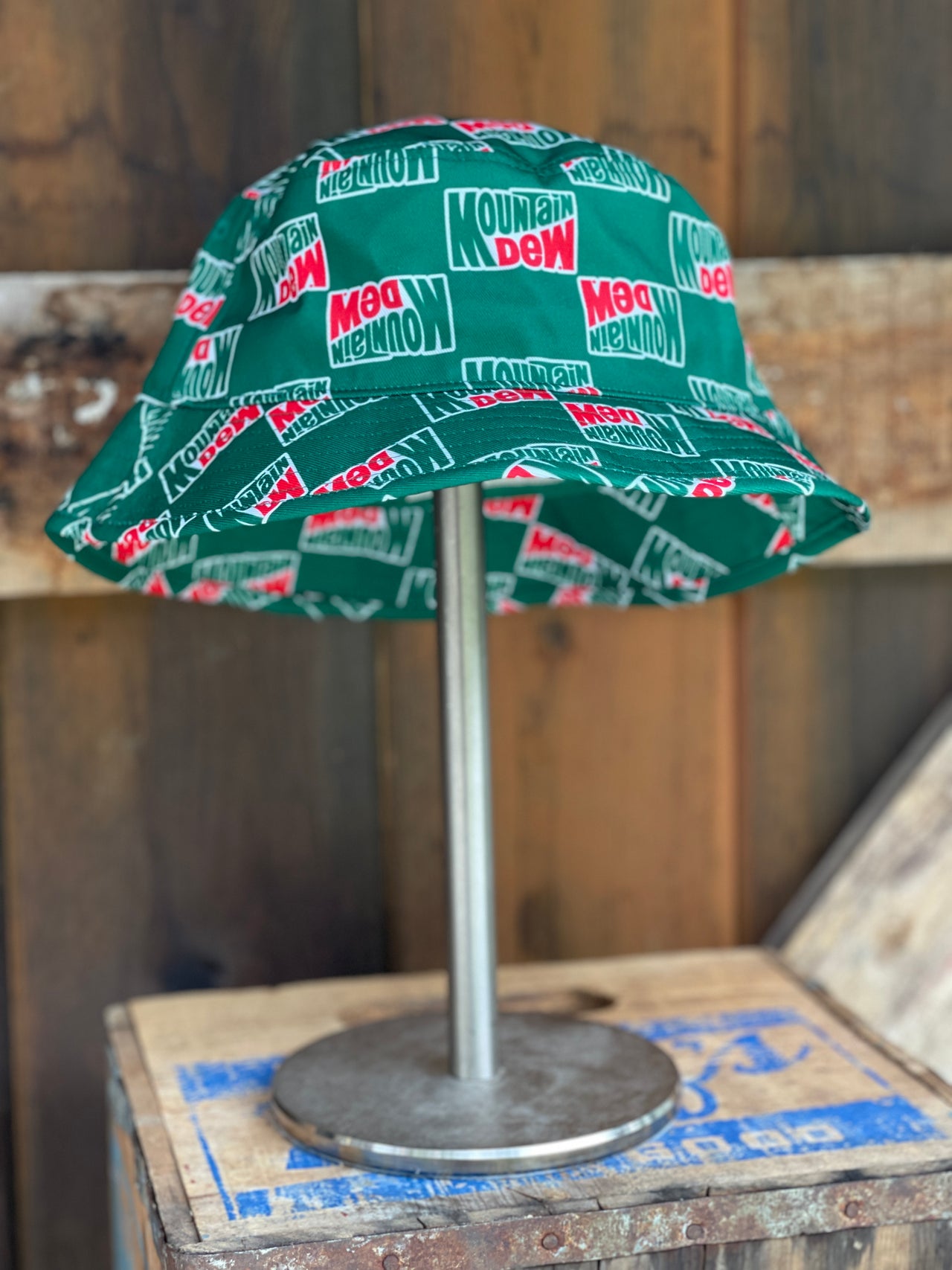 Mountain Dew Bucket Hat- Kelly Green