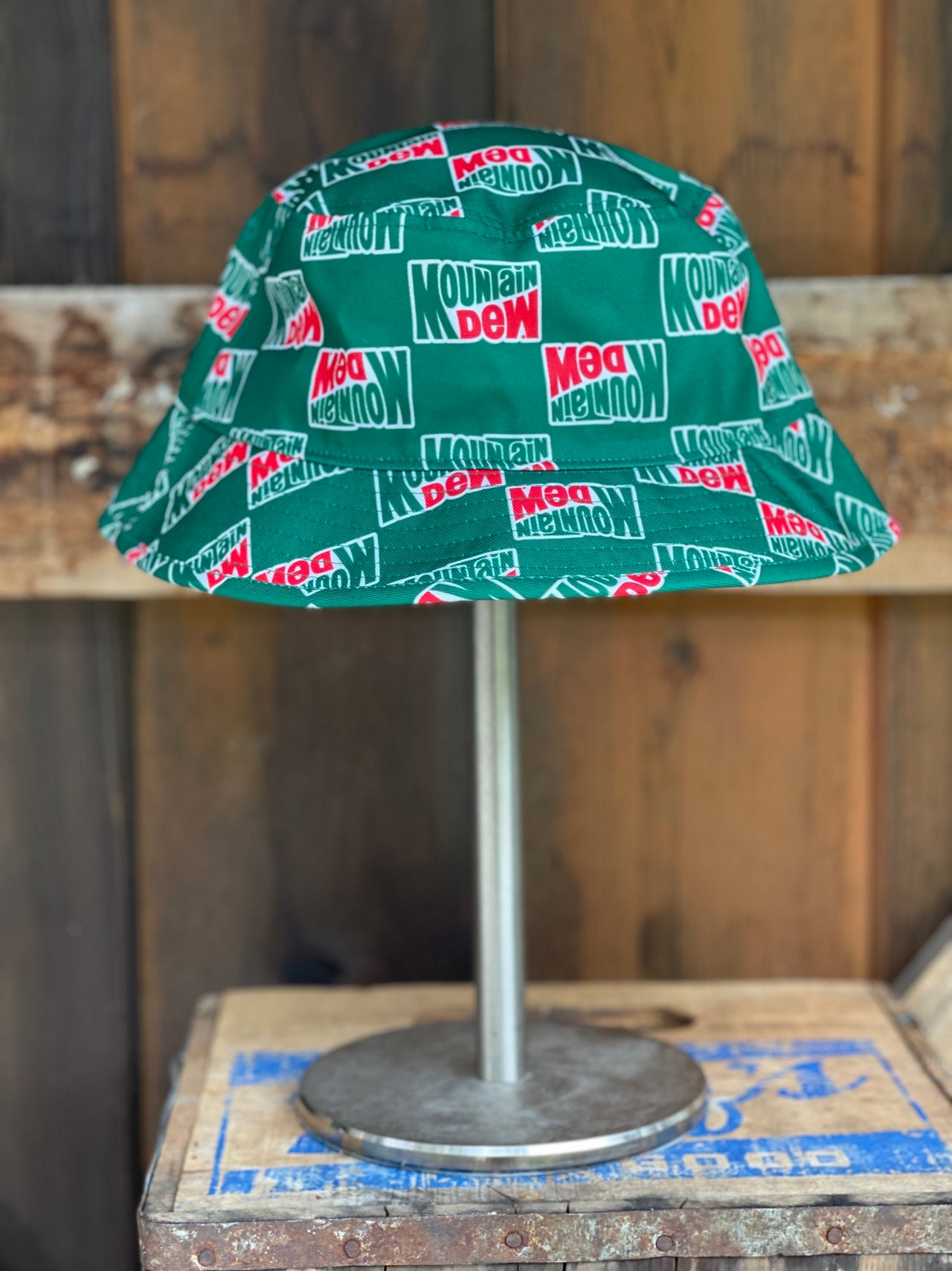 Mountain Dew Bucket Hat- Kelly Green