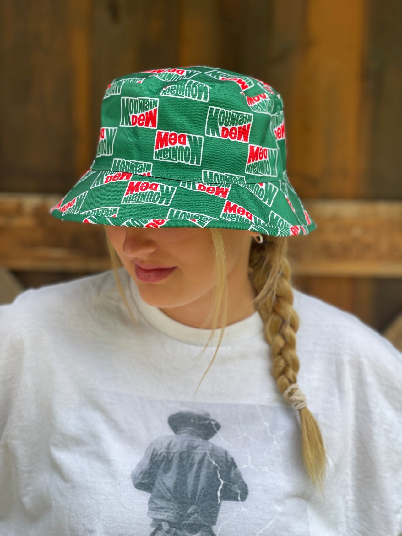 Mountain Dew Bucket Hat- Kelly Green