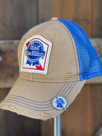 Thumbnail for Pabst Blue Ribbon hats Angry Minnow Clothing co