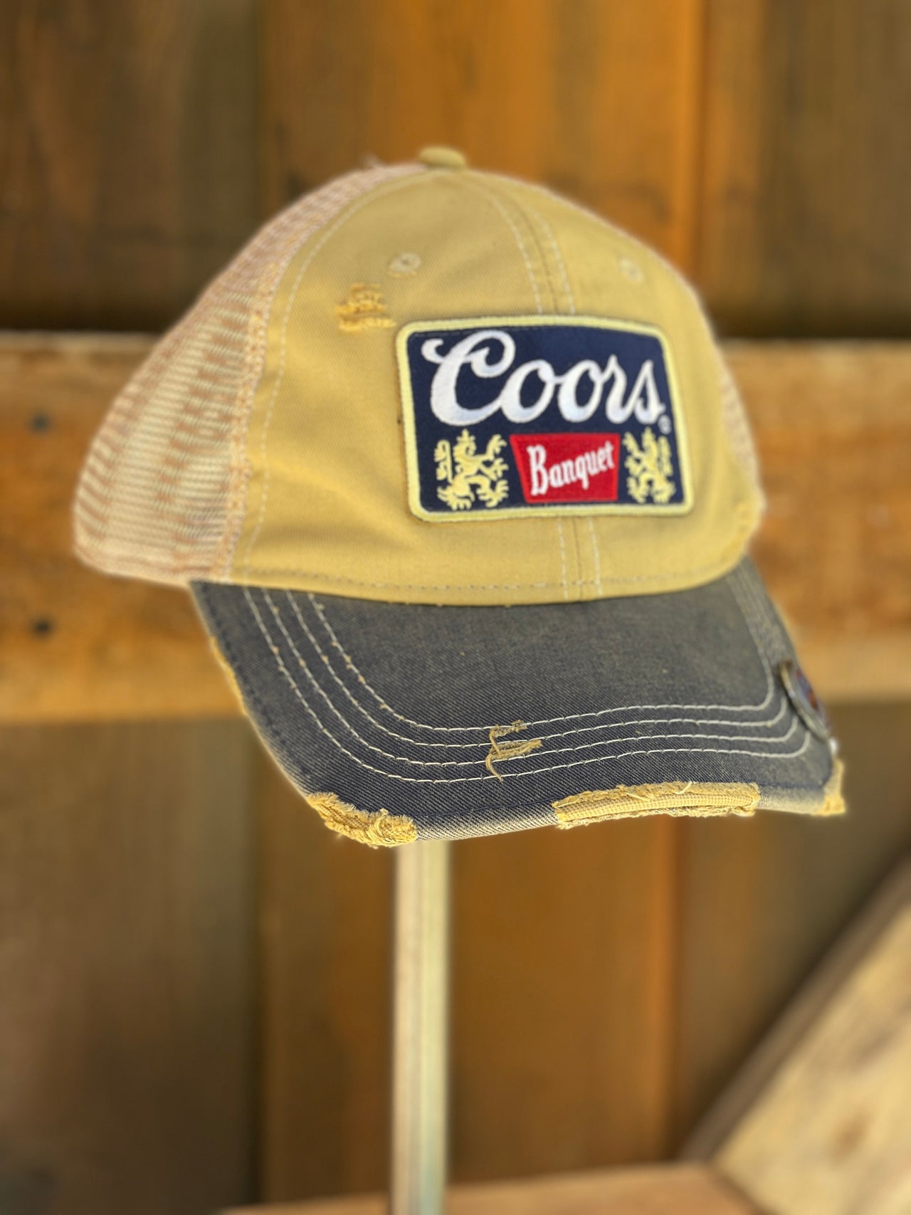 Coors Banquet Hats at Angry Minnow Vintage