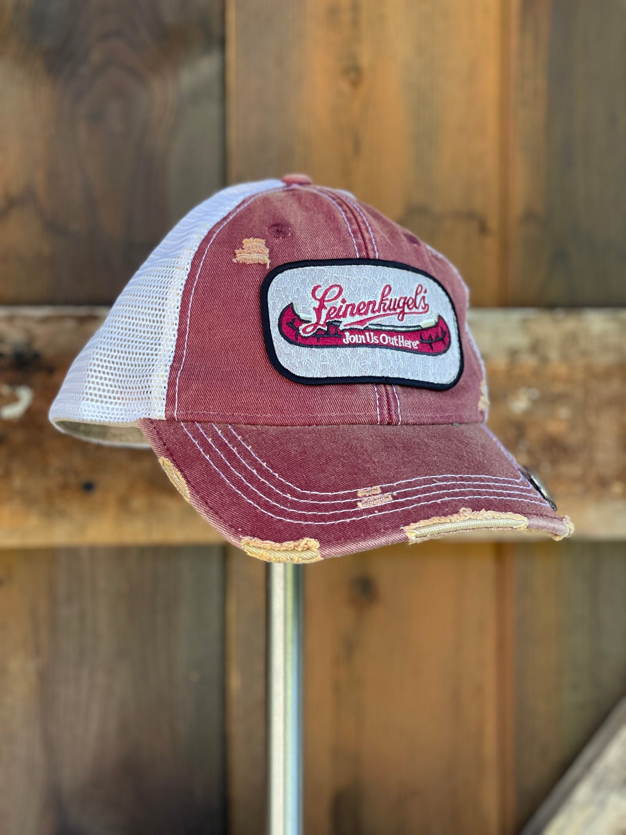 Leinenkugel Beer Hat Angry Minnow Vintage