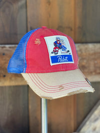 Thumbnail for Pabst Blue Ribbon Tri-tone Hockey Hat