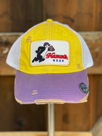 Thumbnail for Hamm's Football Bear Tri-tone Hat