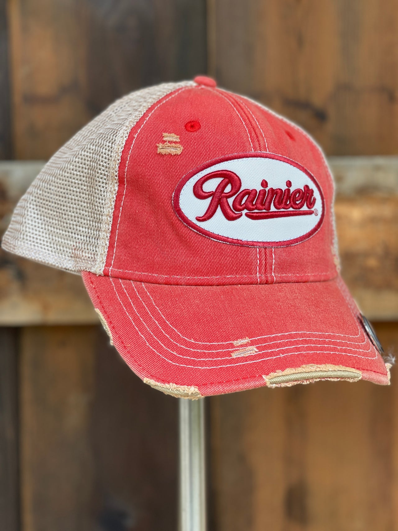 Rainier hats Angry Minnow Vintage