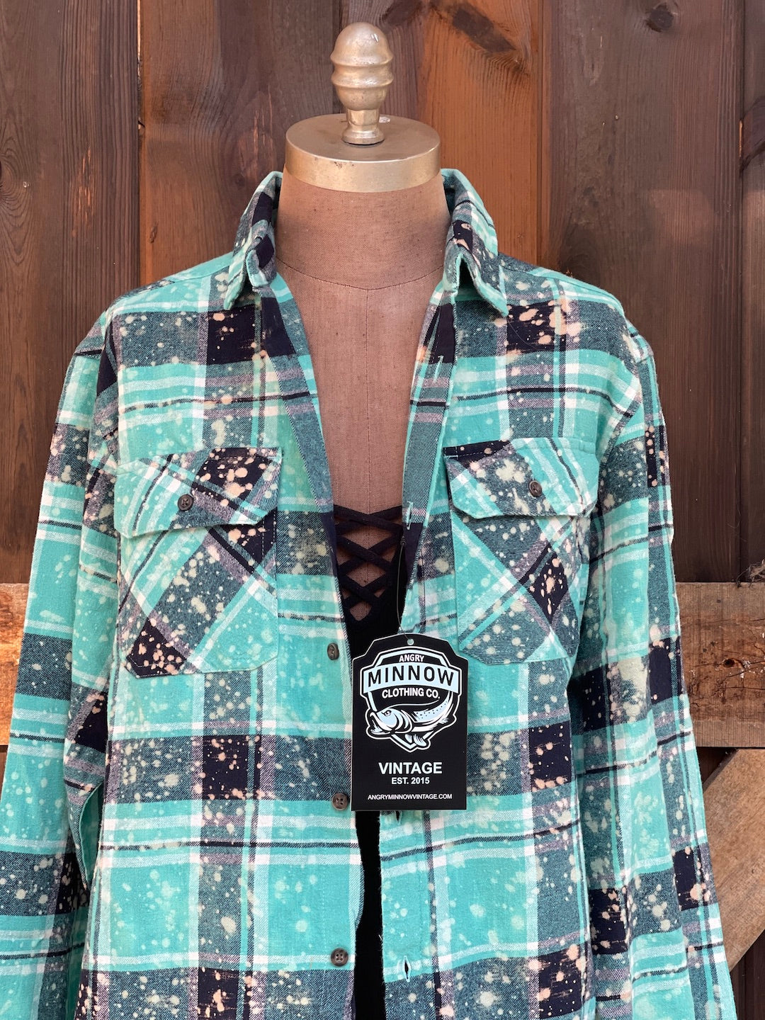 Best quality Flannels on the market Angry Minnow Vintage