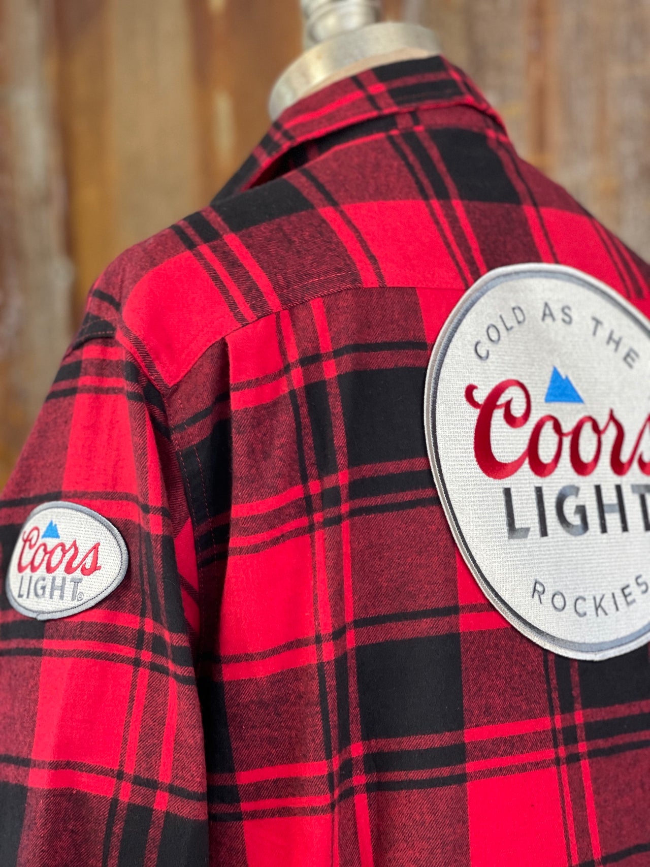 Coors Beer Flannel