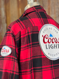 Thumbnail for Coors Beer Flannel