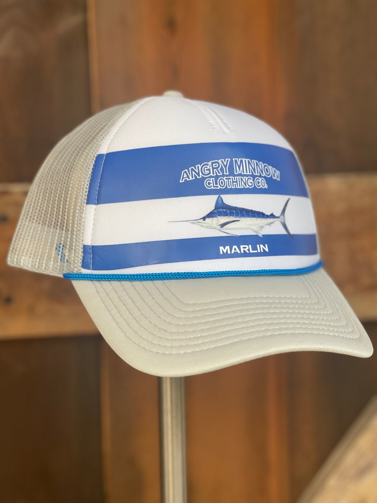 Marlin Fishing Hat Angry Minnow Clothing Co.
