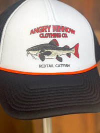 Thumbnail for Angry Minnow Freshwater Fishing Foam Hat- REDTAIL CATFISH