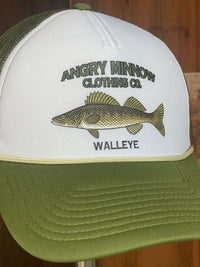 Thumbnail for Angry Minnow Freshwater Fish Hat- WALLEYE