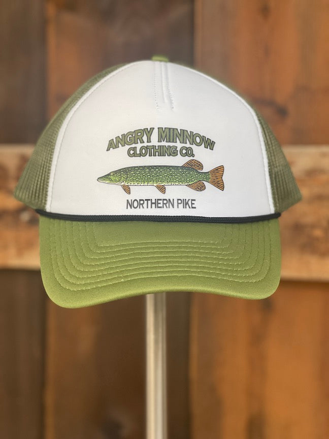 Angry Minnow Freshwater Fish Hat- NORTHERN PIKE