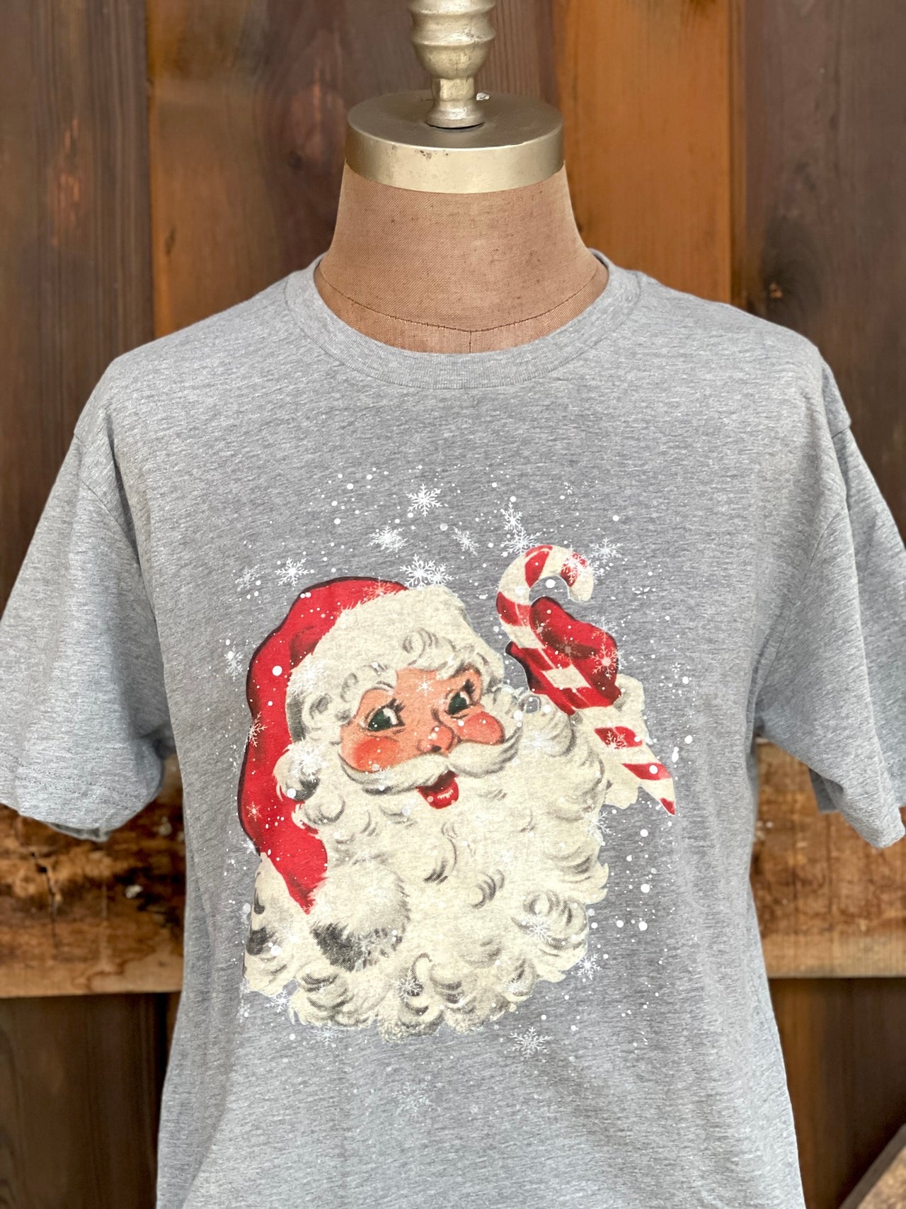 Christmas Magic Holiday Tee- Heather Grey