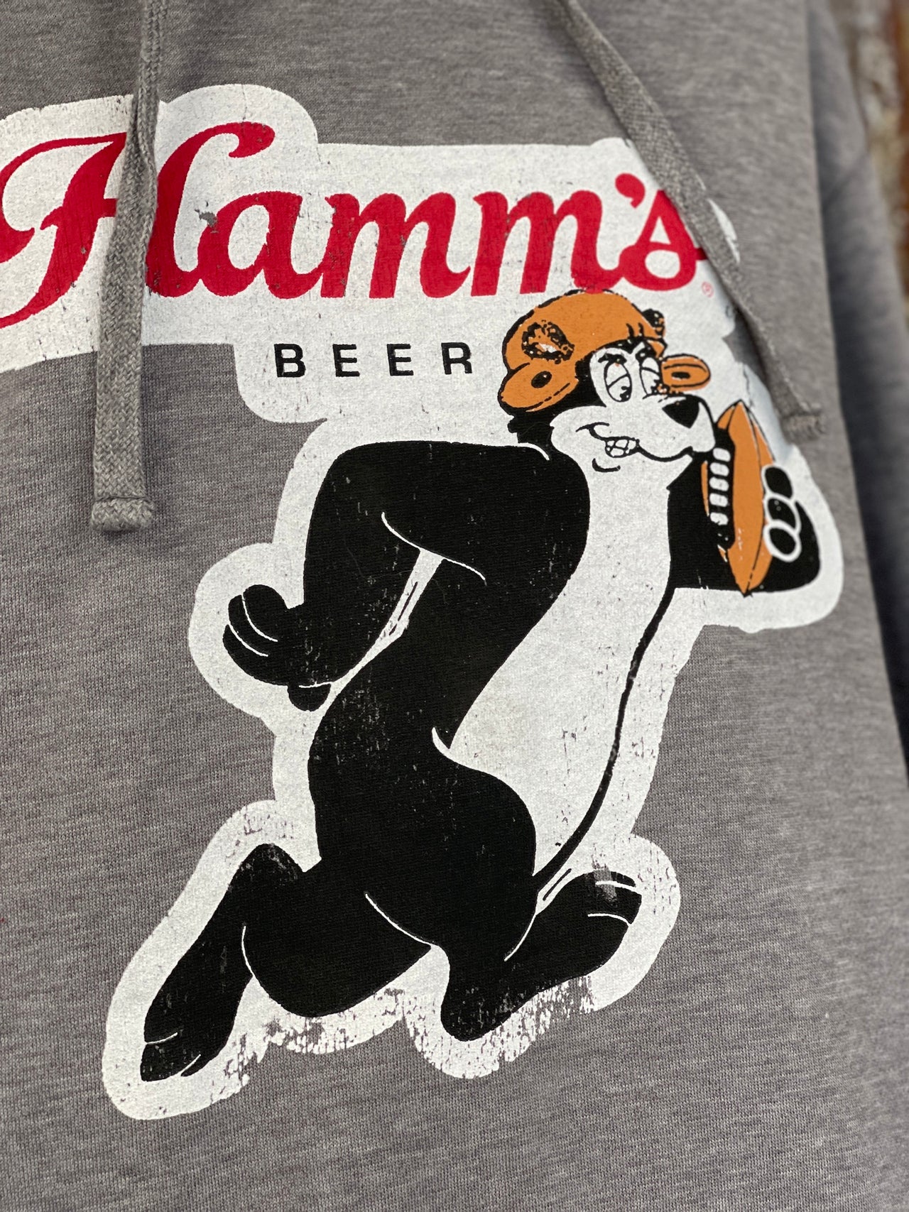 Hamm's Football LUXE Hoodie- Castle Rock Grey