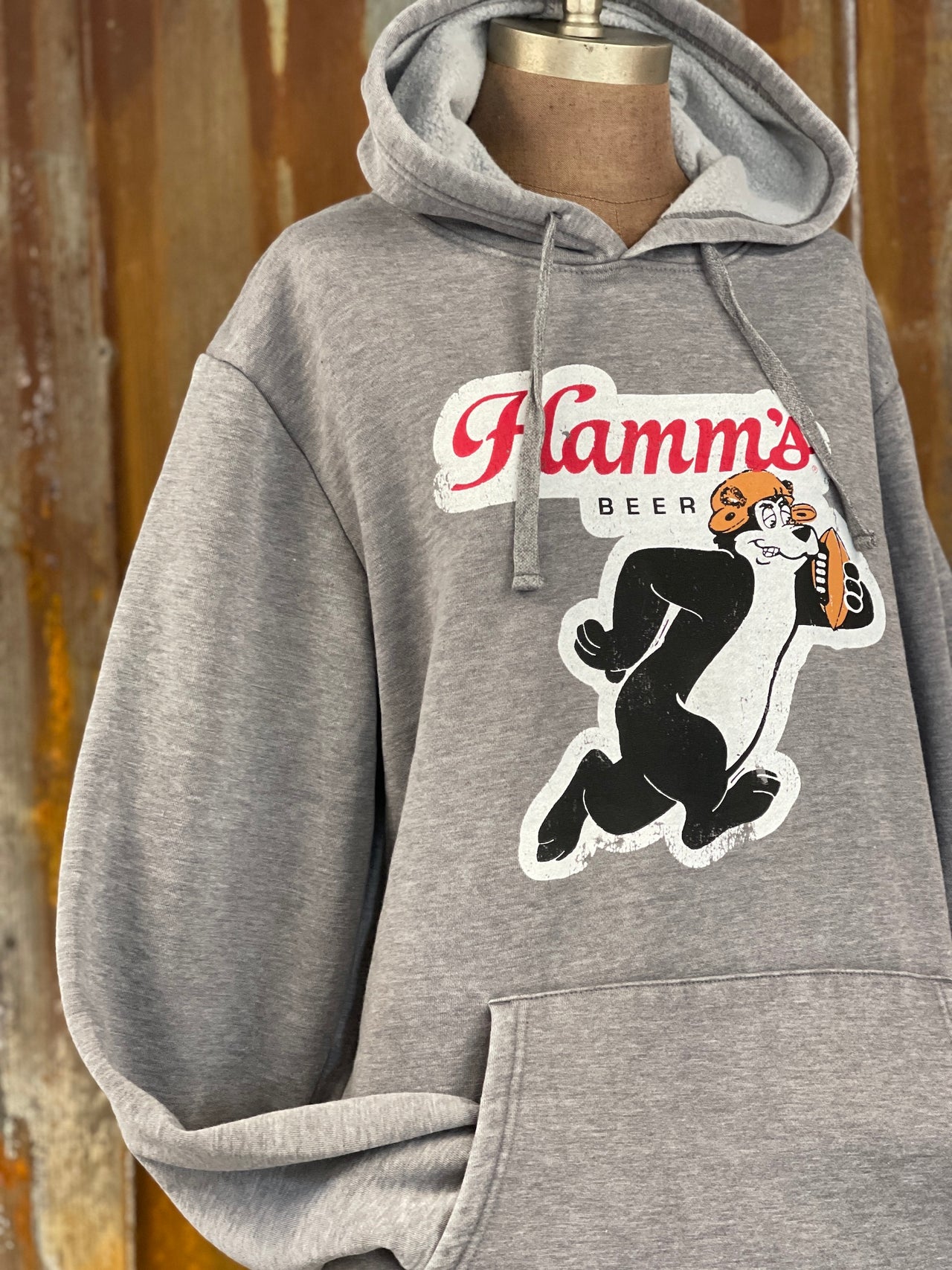 Hamm's Football LUXE Hoodie- Castle Rock Grey