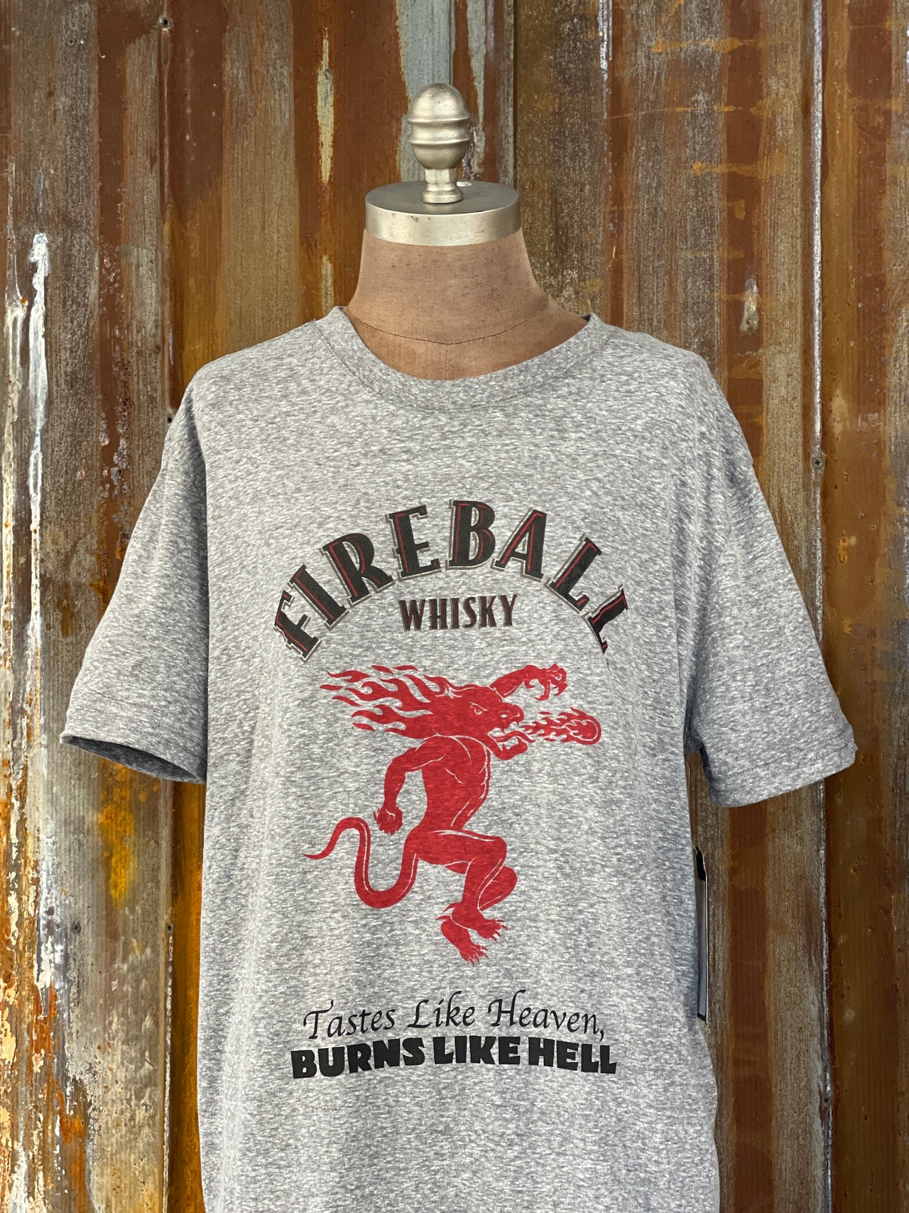 Fireball Whiskey Tee Angry Minnow Clothing Co.