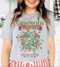 Thumbnail for Griswold Illumination Tee- Heather Grey