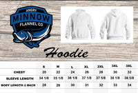 Thumbnail for Hamm's Hockey Bear Hoodie- Acid Etch Blue