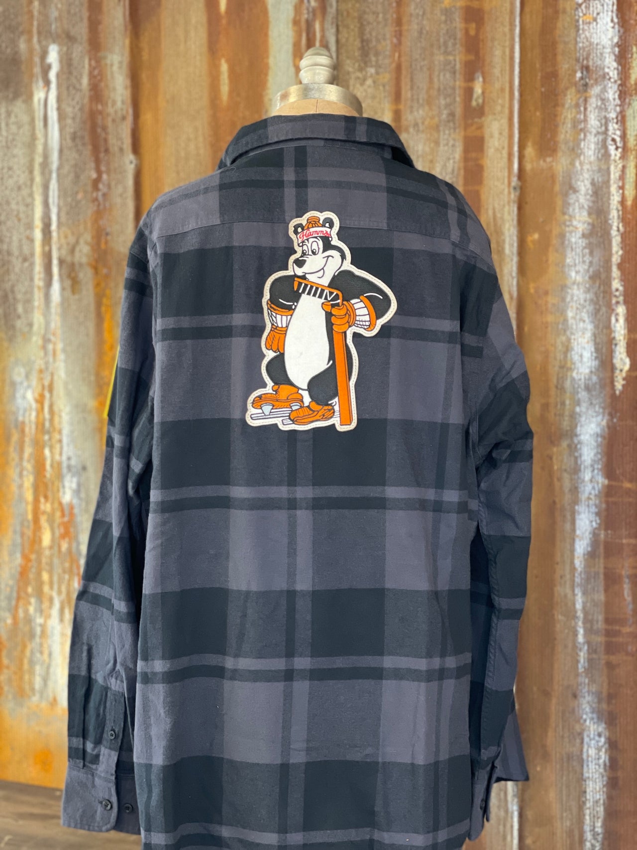 Hamm's Sasha Bear Hockey Flannel