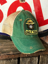 Thumbnail for Smokey Bear Distressed Ball Cap