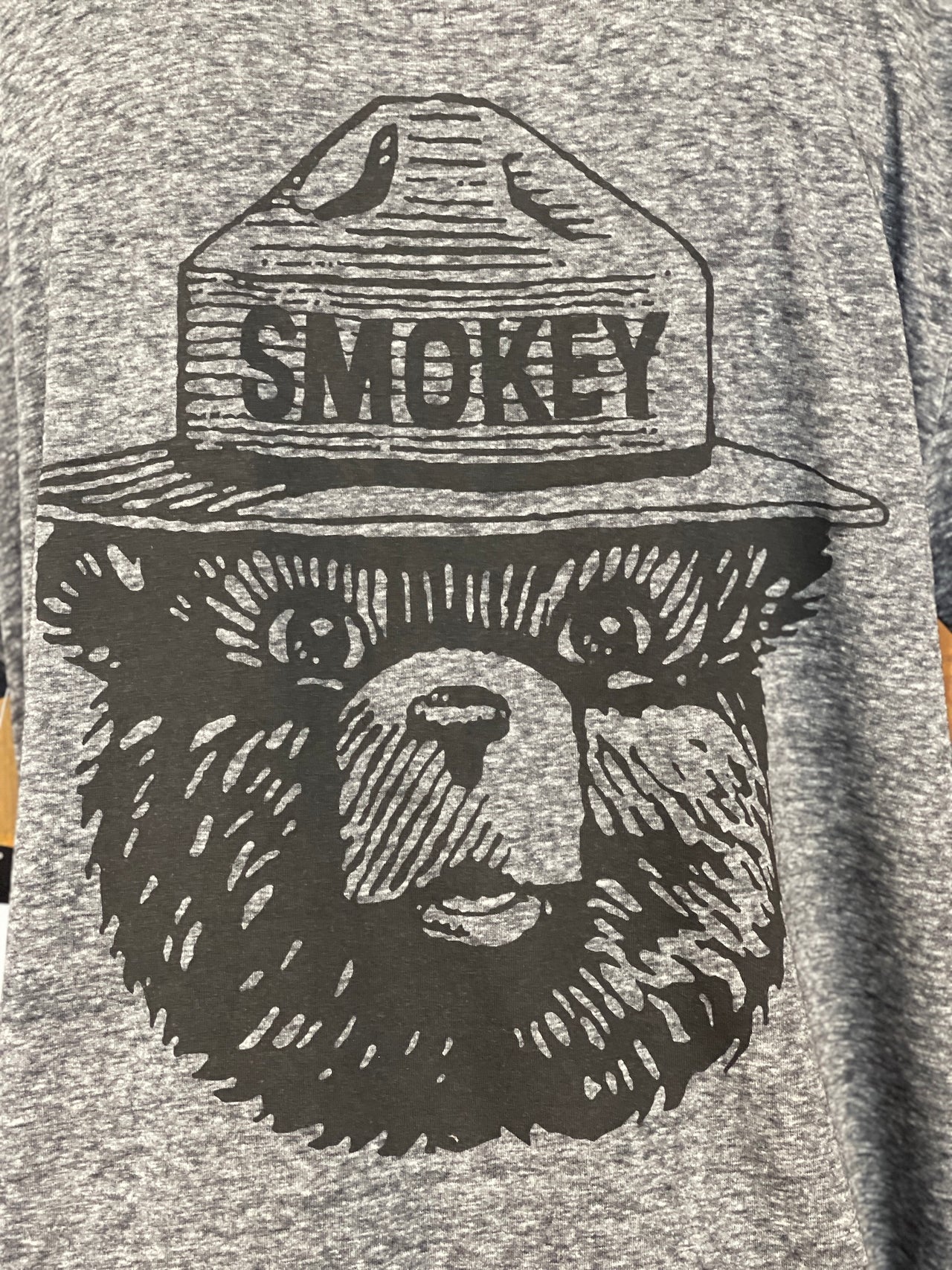 Smokey Bear graphic Slub Tee