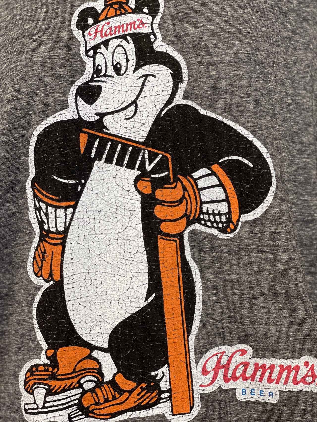 Hamm's Beer Sasha Bear Hockey Tee