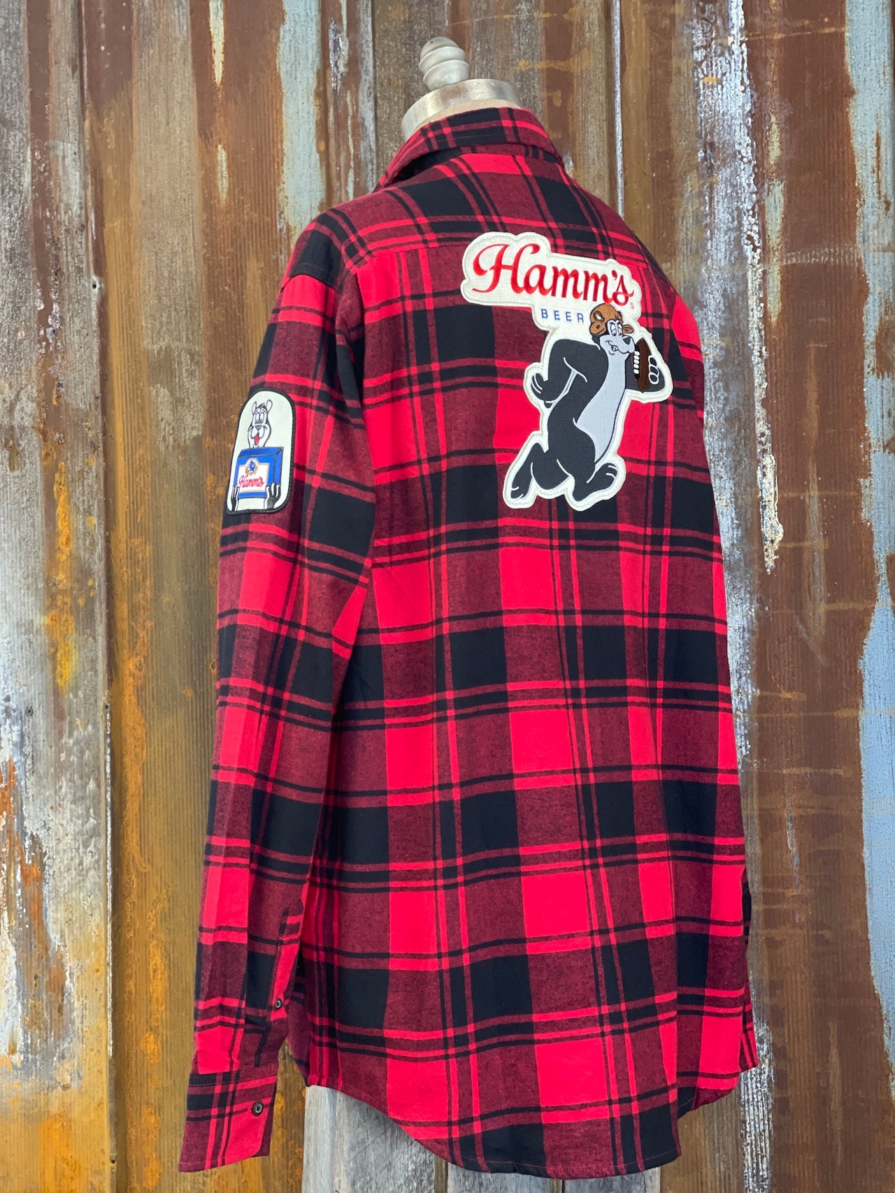 Hamm's Football Flannel