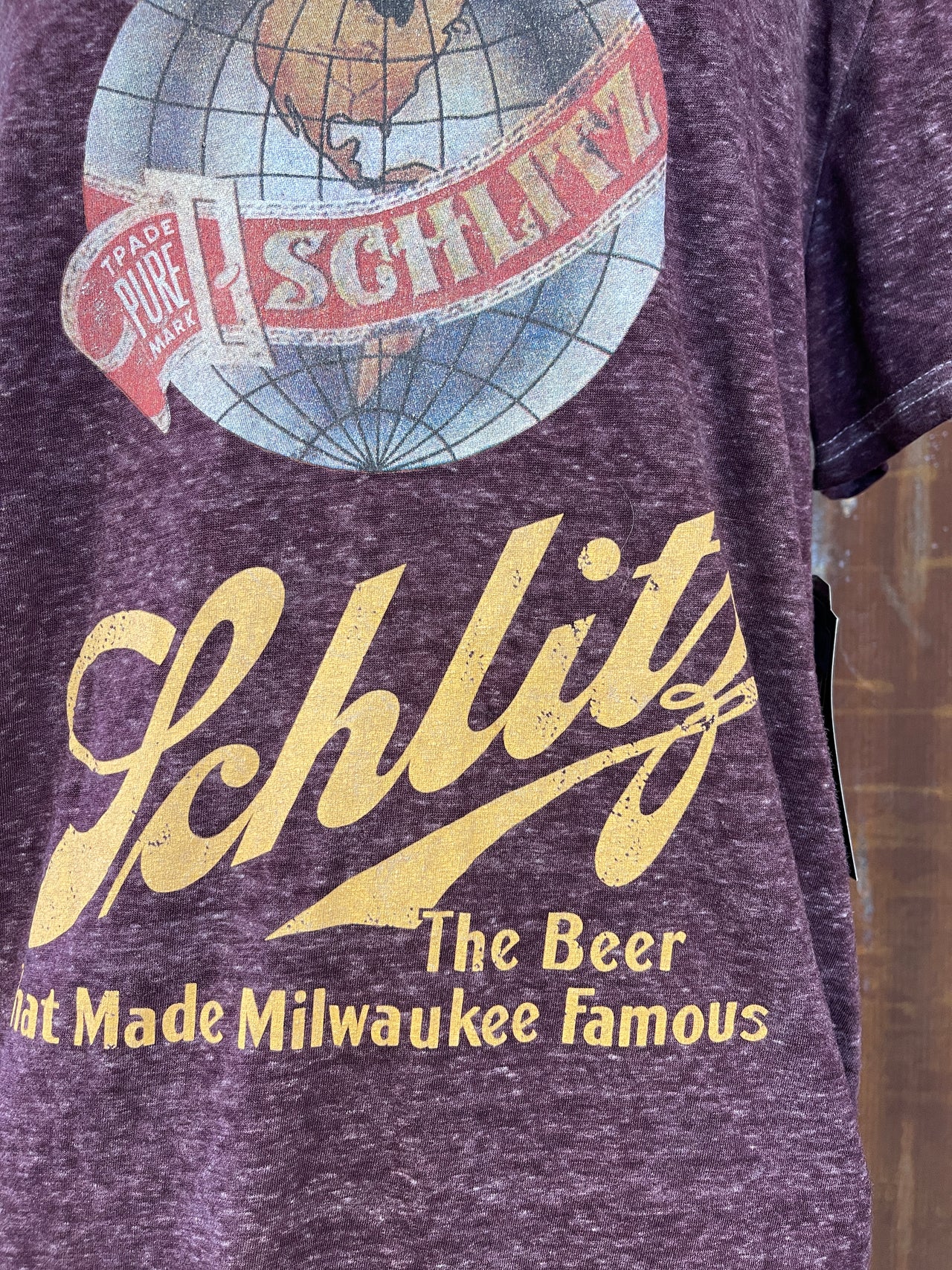 Schlitz Beer graphic tees