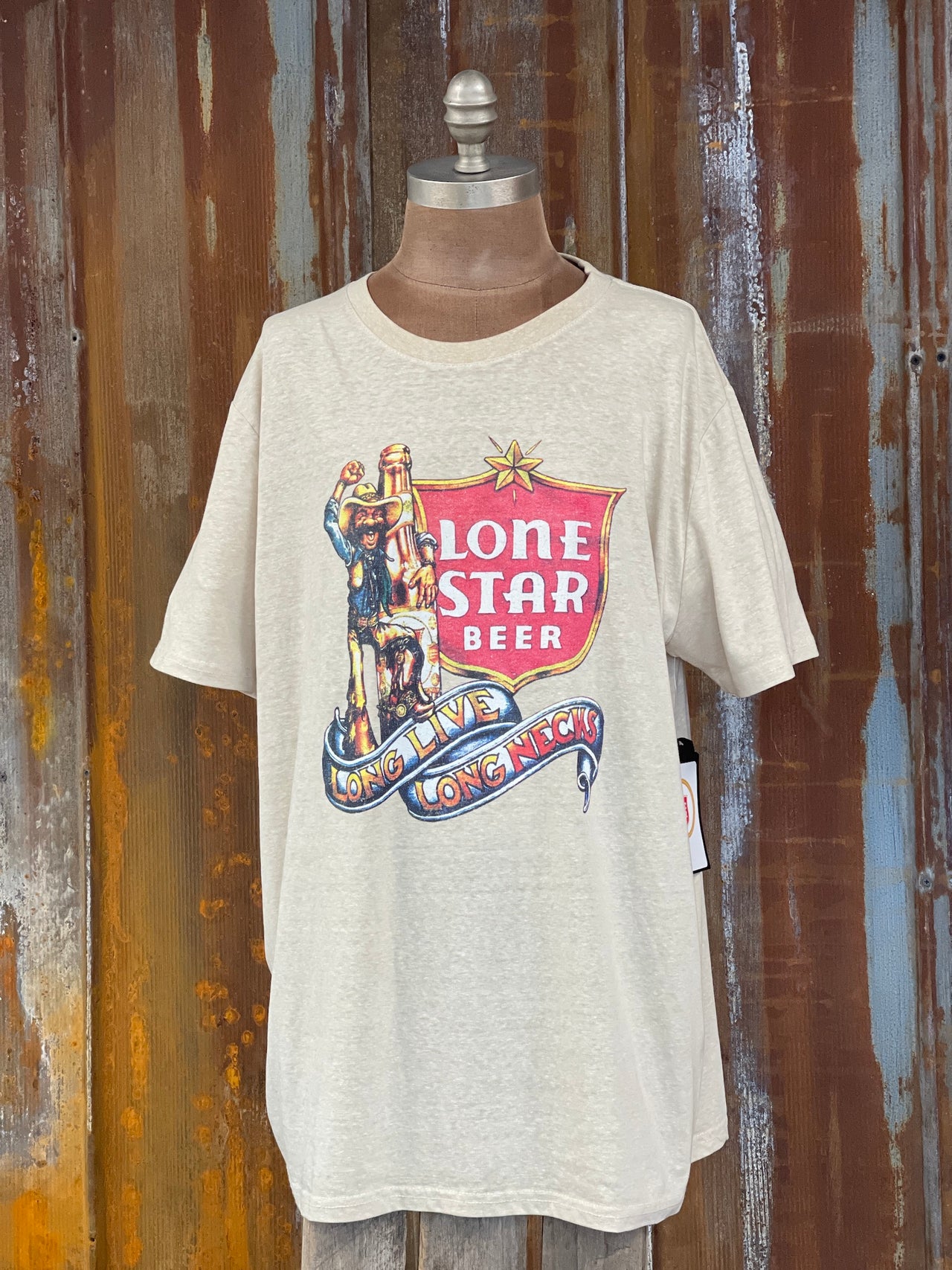 Lone Star Long Live Longnecks tee