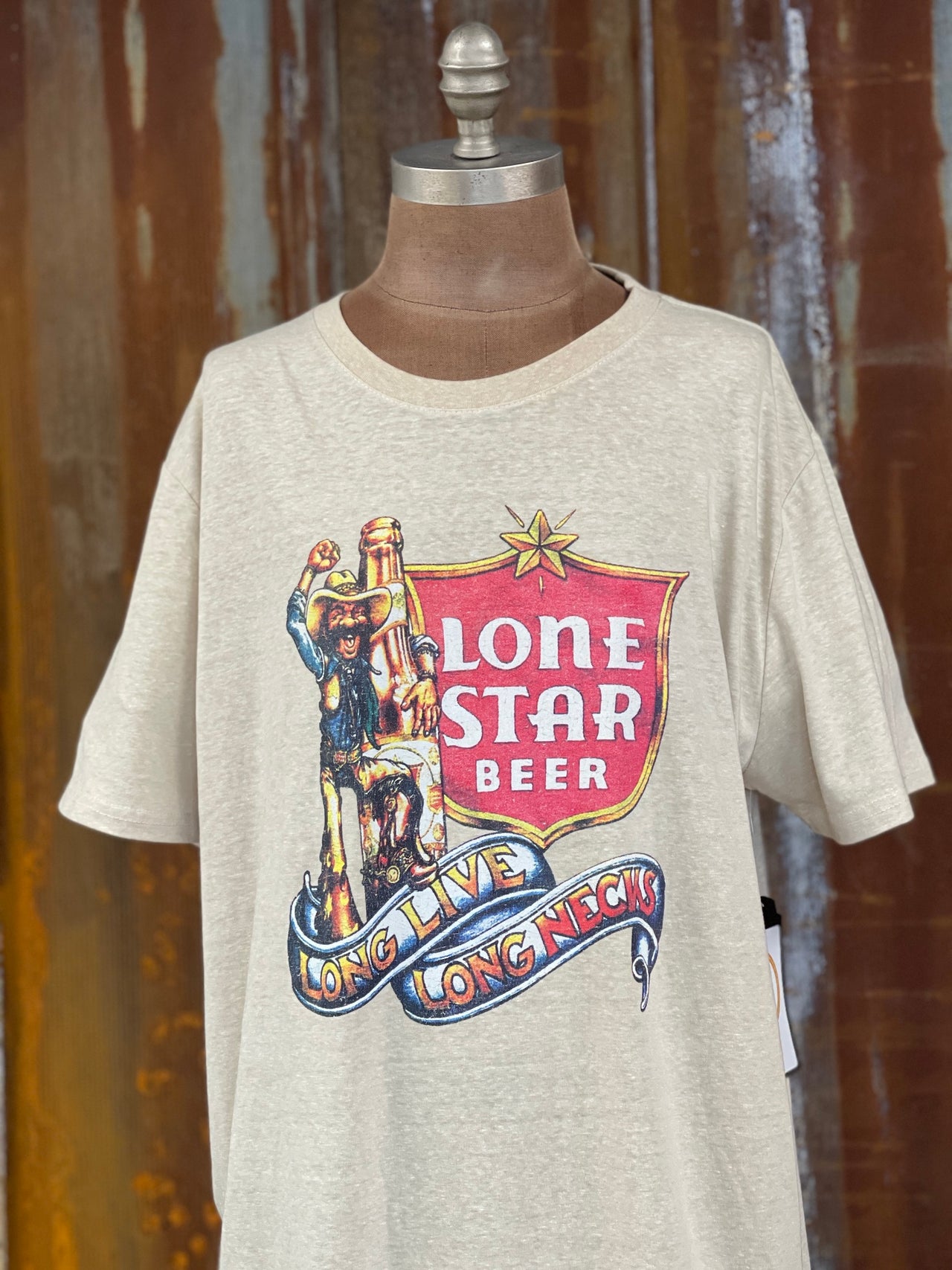 Lone Star Beer Tee Angry Minnow Vintage