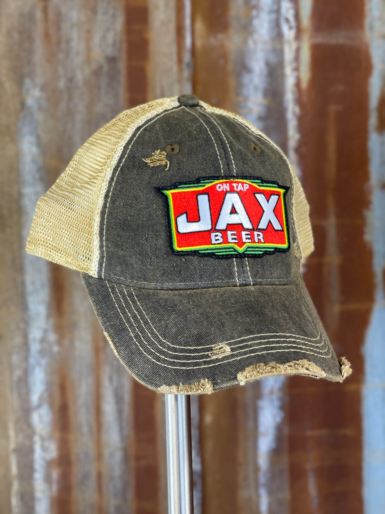 Jax beer hat Angry Minnow Vintage