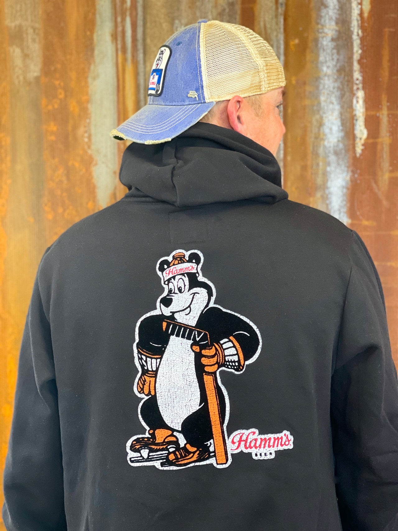 Hamm's Hockey Hoodie Angry Minnow