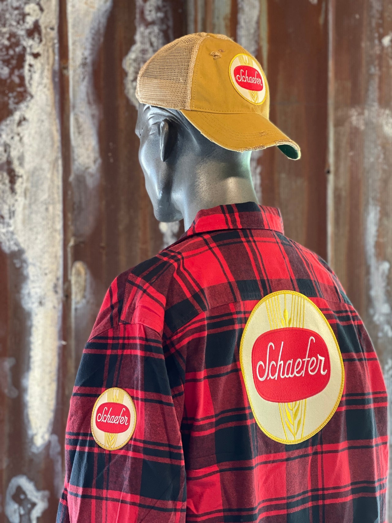 Schaefer Beer Flannel