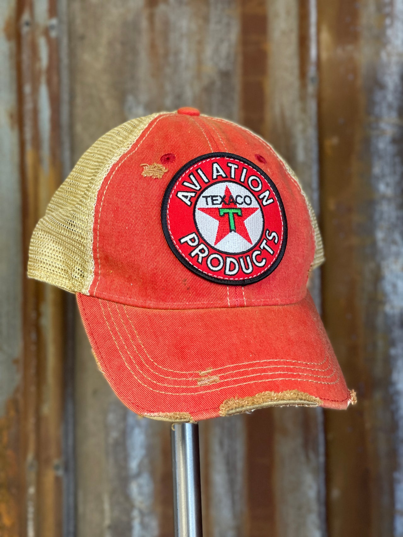 Texaco Aviation hat Angry Minnow Vintage